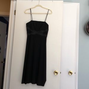 Black cocktail/cotillion dress